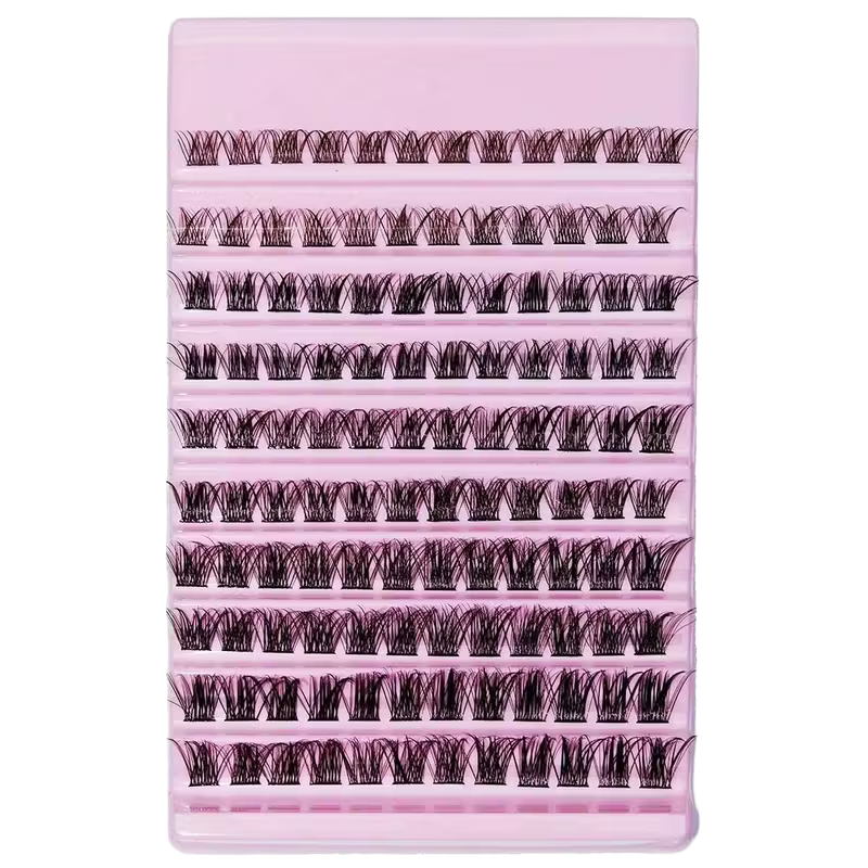 Sarah – Clusters DIY Naturel Wispy (120 pièces) | BahamasLashes
