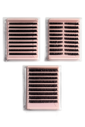 Pack 3 Boîtes Faux Cils en Grappe